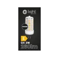 Żarówka LED 2W G4 12V 4000K Ceramiczna + PC EKZA1733 Eko-Light