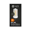 Żarówka LED 3W G4 12V 3000K Ceramiczna + PC EKZA1734 Eko-Light