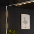 Reflektorek Slim Magnetic Track Biały 23cm 10W LED Tuya CCT 48V ML2588 Milagro