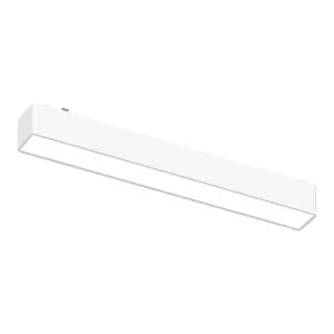 Reflektorek Slim Magnetic Track Biały 23cm 10W LED Tuya CCT 48V ML2588 Milagro