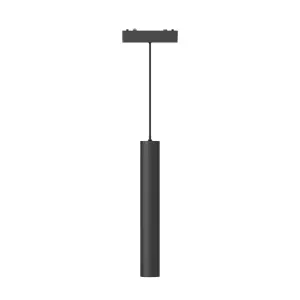 Reflektorek Slim Magnetic Track Czarny pendant 6W LED Tuya CCT 48V ML2599 Milagro