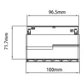 Reflektorek Reflektorek Magnetic Track 10mm 6W CCT 48V ML2644 Milagro