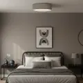 Lampa sufitowa Marshall 3xE27 Ø50cm Biały/Szary MLP2425 Milagro