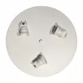Lampa sufitowa Marshall 3xE27 Ø50cm Biały/Szary MLP2425 Milagro
