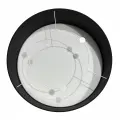 Lampa sufitowa Marshall 3xE27 Ø50cm Biały/Czarny MLP2426 Milagro