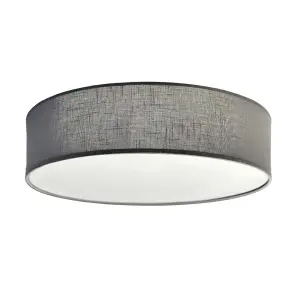 Lampa sufitowa Marshall 3xE27 Ø50cm Biały/Szary MLP2425 Milagro