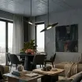 Lampa wisząca PIATTO Czarna 1xGX53 fi 350mm MLP2909 Milagro