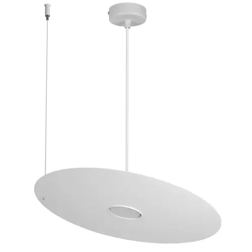 Lampa wisząca PIATTO Biała 1xGX53 fi 450mm MLP2912 Milagro