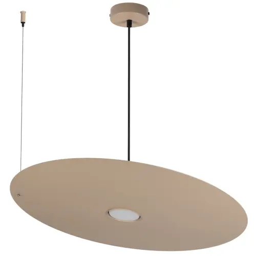 Lampa wisząca PIATTO Taupe 1xGX53 fi 550mm MLP2918 Milagro