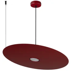 Lampa wisząca PIATTO Burgund 1xGX53 fi 550mm MLP2919 Milagro