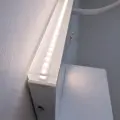 Lampa nocna z półką Shelf Led 4W+5W+2W prawa Biały ML0694 Milagro