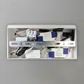 Lampa nocna z półką Shelf Led 4W+5W+2W prawa Biały ML0694 Milagro