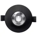 Oczko Sufitowe Okrągłe 5W 3CCT IP65 Podtynk Czarny EKZ2672 Eko-Light
