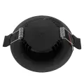 Oczko Sufitowe Okrągłe 5W 3CCT IP65 Podtynk Czarny EKZ2672 Eko-Light