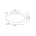 Lampa sufitowa Robin Beige 11W LED ML2805 Milagro