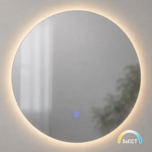 Lustro Riflesso fi 600mm 16W LED 3000K-4000K-6000K ML2823 Milagro