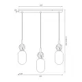 Lampa wisząca Crema 3xE14 MLP2813 Milagro