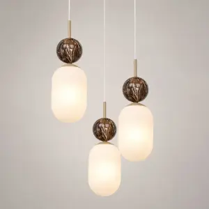Lampa wisząca Crema (koło) 3xE14 MLP2814 Milagro