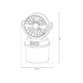 Lampka Solarna Vent 6W 3000K + 6500K EKO2486 Eko-Light