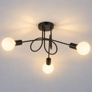 Lampa sufitowa TURBINO 3xE27 ML2474 Milagro