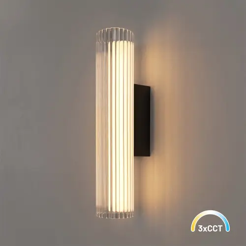 Kinkiet Trivia Black 6W LED CCT IP44 ML2722 Milagro