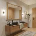Kinkiet Trivia Black 6W LED CCT IP44 ML2722 Milagro
