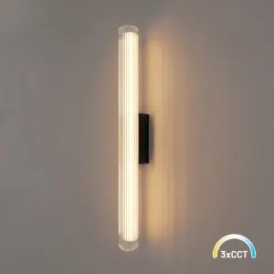 Kinkiet Trivia Black 11W LED CCT IP44 ML2725 Milagro