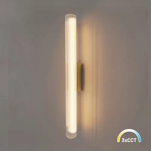 Kinkiet Trivia Gold 11W LED CCT IP44 ML2726 Milagro