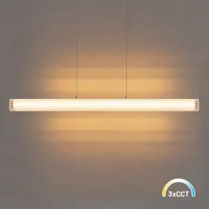 Lampa wisząca Trivia Chrome 16W LED CCT IP44 ML2733 Milagro