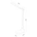 Lampka biurkowa Arlo 4W LED Biała ML2922 Milagro