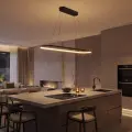 Lampa wisząca Saturno 30W LED CCT Czarny ML2957 Milagro