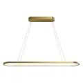 Lampa wisząca Saturno 30W LED CCT Złoty ML2958 Milagro