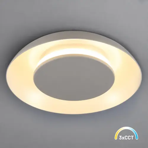 Lampa sufitowa Piattino 15W LED CCT Beżowy ML2965 Milagro