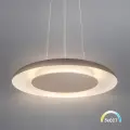Lampa wisząca Piattino 30W LED CCT Beżowy ML2967 Milagro