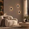 Lampa sufitowa Piattino 15W LED CCT Czarny ML2939 Milagro