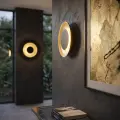 Lampa sufitowa Piattino 15W LED CCT Czarno-złoty ML2940 Milagro