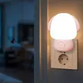 Lampka Nocna Puppy Wtykowa 1,2W 2CCT Różowy EKW0087 Eko-Light