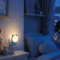 Lampka Nocna Bear Wtykowa 1,2W 2CCT Niebieski EKW0088 Eko-Light