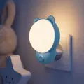 Lampka Nocna Bear Wtykowa 1,2W 2CCT Niebieski EKW0088 Eko-Light