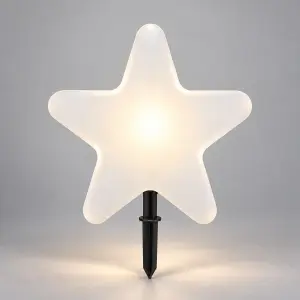 Gwiazda Ogrodowa Star 30cm 1xE27 IP44 Biały EKO0266 Eko-Light
