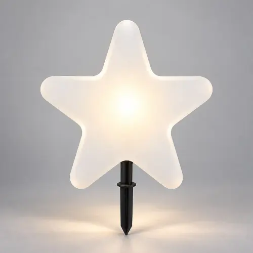 Gwiazda Ogrodowa Star 30cm 1xE27 IP44 Biały EKO0266 Eko-Light