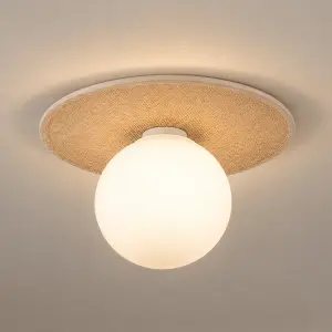 Lampa sufitowa / kinkiet Carter 1xE14 Natural MLP0226 Milagro