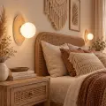 Lampa sufitowa / kinkiet Carter 1xE14 Natural MLP0226 Milagro