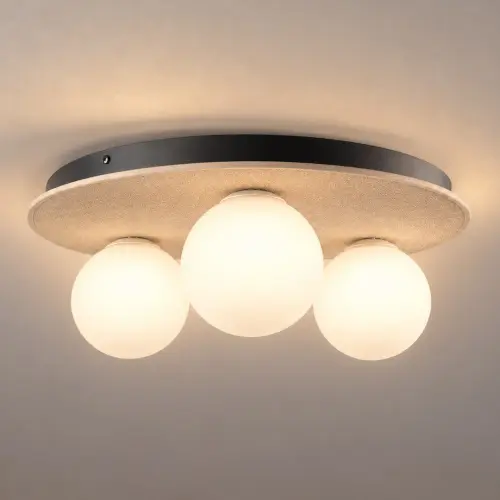Lampa sufitowa Carter 3xE14 Natural MLP0227 Milagro