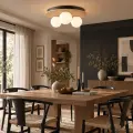 Lampa sufitowa Carter 3xE14 Natural MLP0227 Milagro