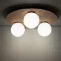 Lampa sufitowa Carter 3xE14 Natural MLP0227 Milagro