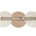 Lampa sufitowa Carter 3xE14 Biały + Natural MLP0228 Milagro