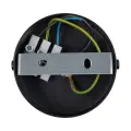 Kinkiet Hudson 1xGU10 Czarno-Złoty MLP0257 Milagro