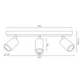 Lampa sufitowa Hudson 3xGU10 Czarno-Złoty MLP0259 Milagro