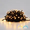 Lampki Choinkowe 200LED 10m 2000K + 6000K Flash IP44 Łączone Max 3 Zestawy EKSW2739 Eko-Light